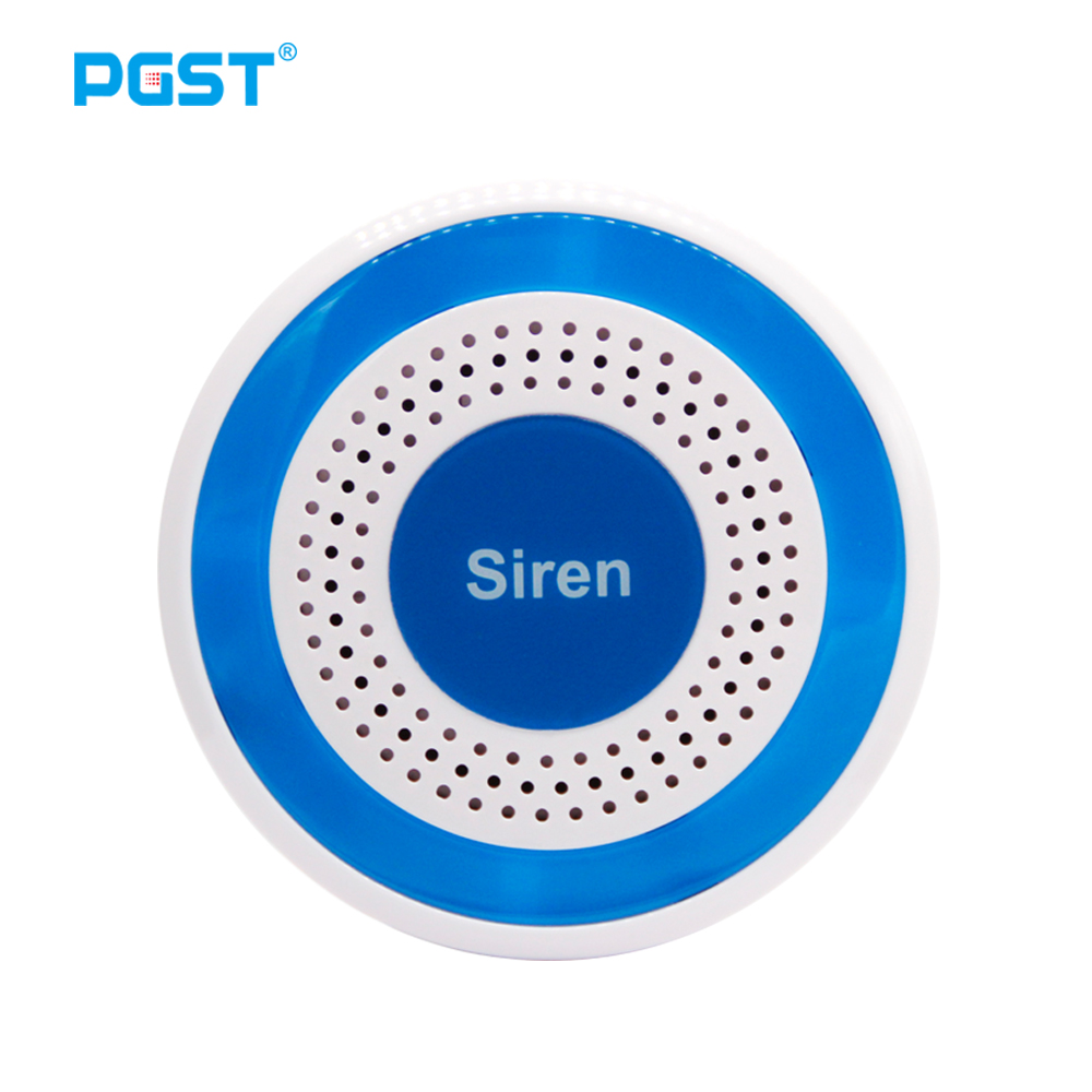 Sim Gsm Alarm - PGST 433Mhz Indoor Draadloos Sirene Alarm
