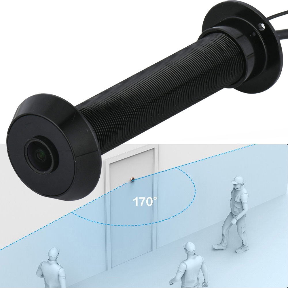 Home Security Front Door Camera - LED Deurkijker Camera 1080P 2MP TF