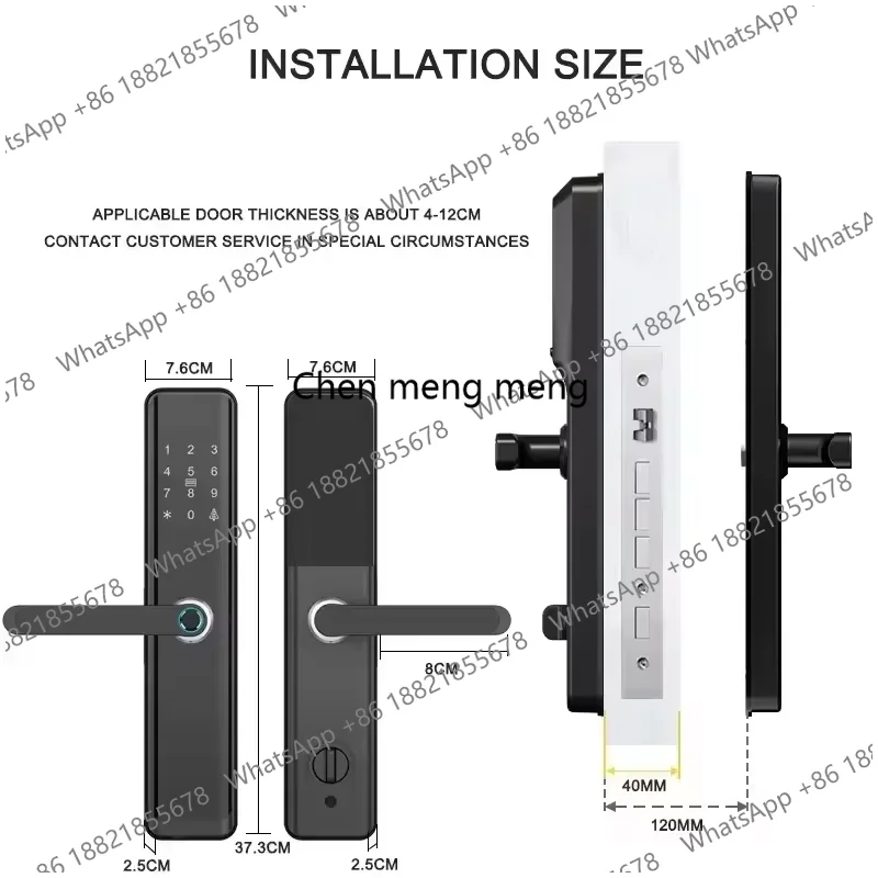 Rfid-vingerafdrukhandvat Slim  - Home Security Battery Replacement recensie en prijs