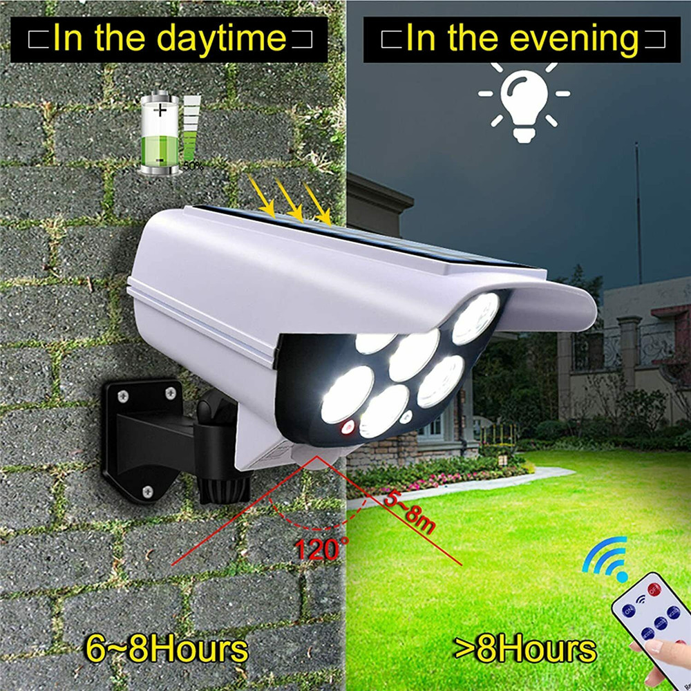 Outdoor Solar Light Motion Sen - Home Security Flood Lights recensie en prijs