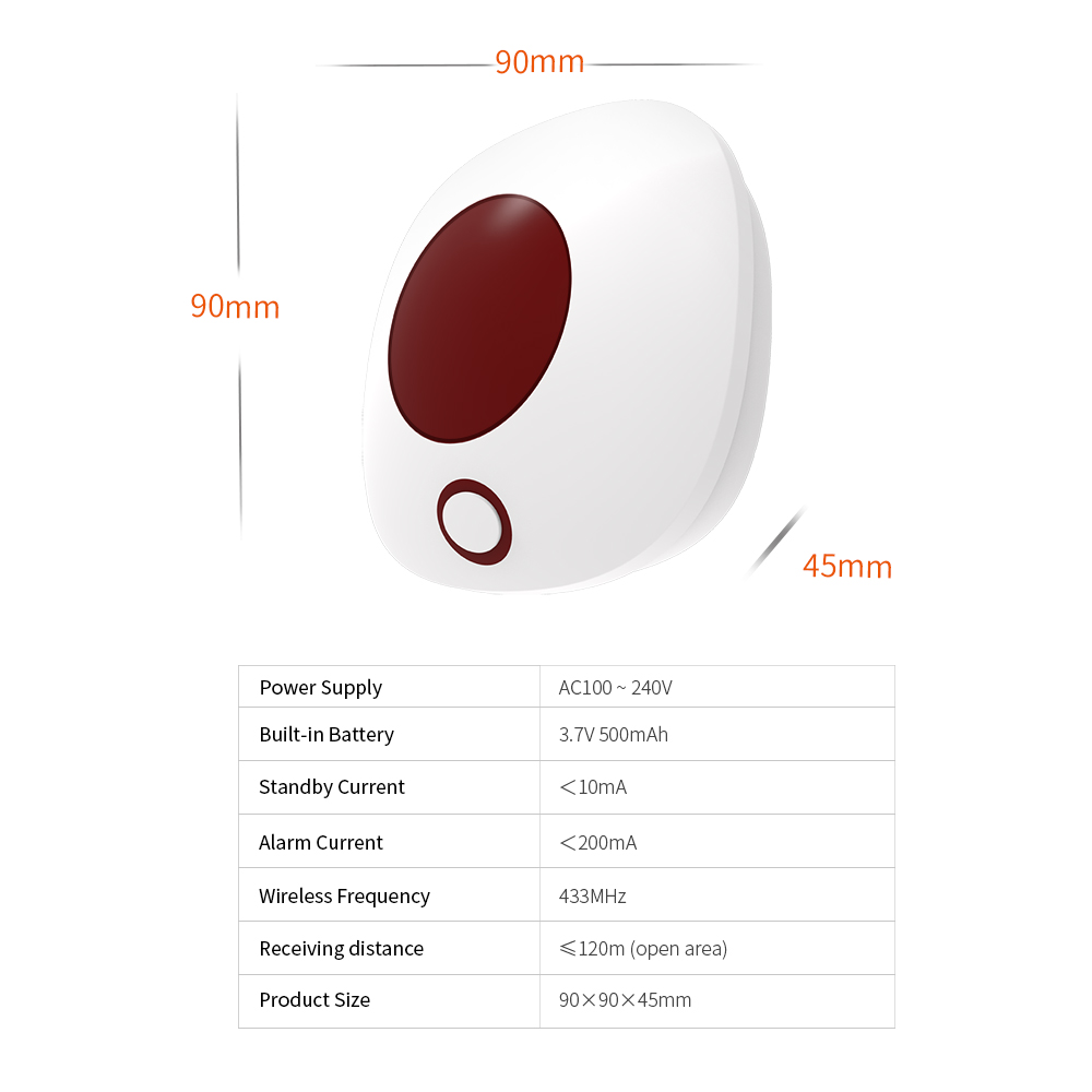Staniot Indoor Draadloze Siren - Sim Gsm Alarm recensie en prijs